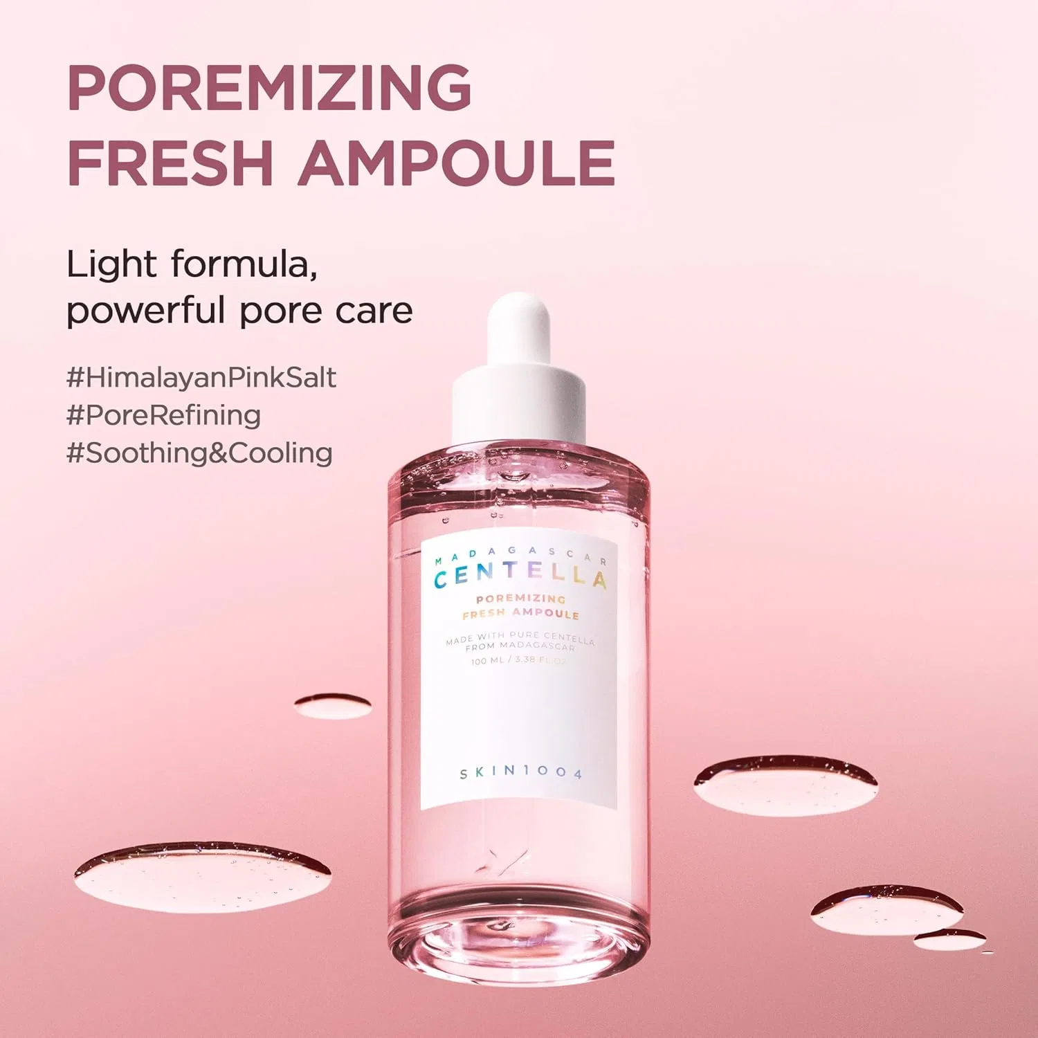 Сыворотка для лица Madagascar Centella Poremizing Fresh Ampoule от SKIN1004 50 мл Skin1004 — фото 2