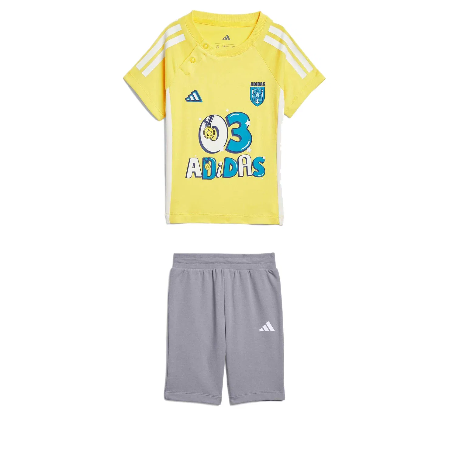 Костюм спортивный Adidas Pure Sulfor/Light Gray детский