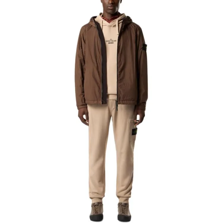 Куртка на молнии STONE ISLAND, Ochre — фото 4
