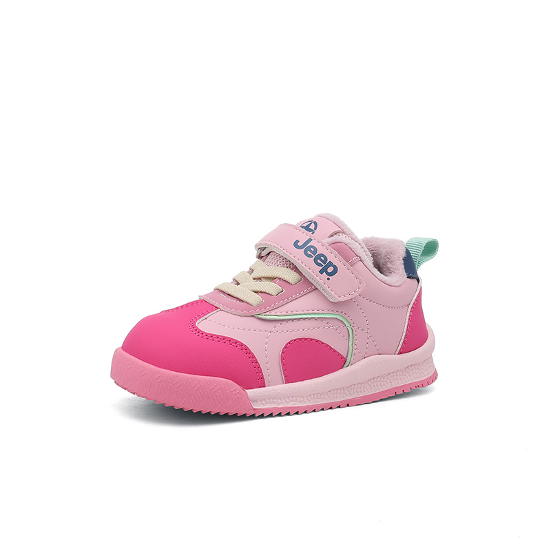 Детские повседневные ботинки Cherry Blossom Pink/Moonlight Green для детей 3-7 лет Jeep, розовый — фото 3