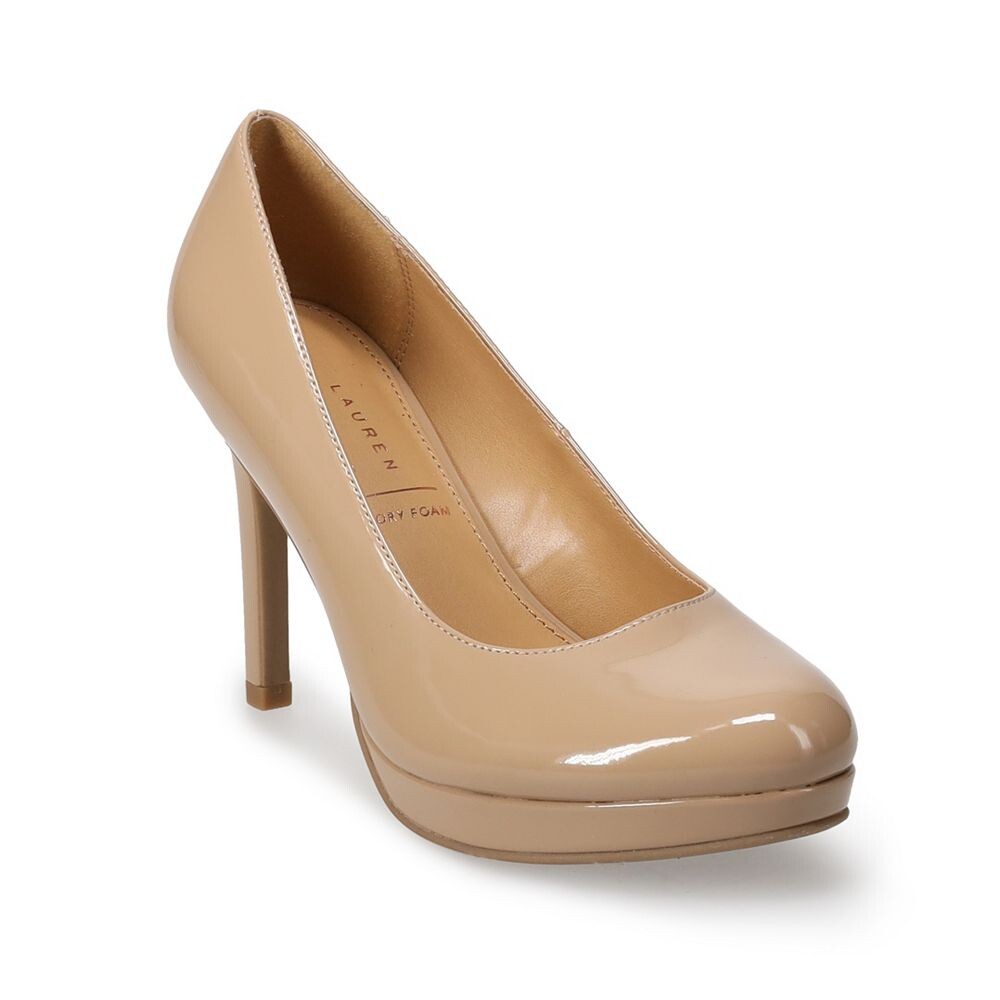 Женские туфли-лодочки LC Lauren Conrad Rebel, цвет Beige Patent