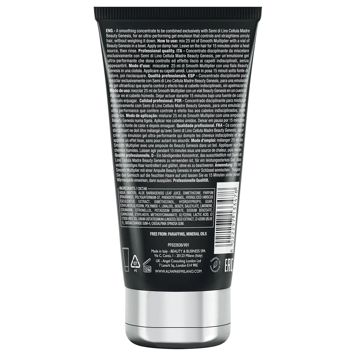 Мультипликатор для волос «Semi Di Lino Cellula Madre Smooth» от Alfaparf Milano Alfaparf Milano — фото 2
