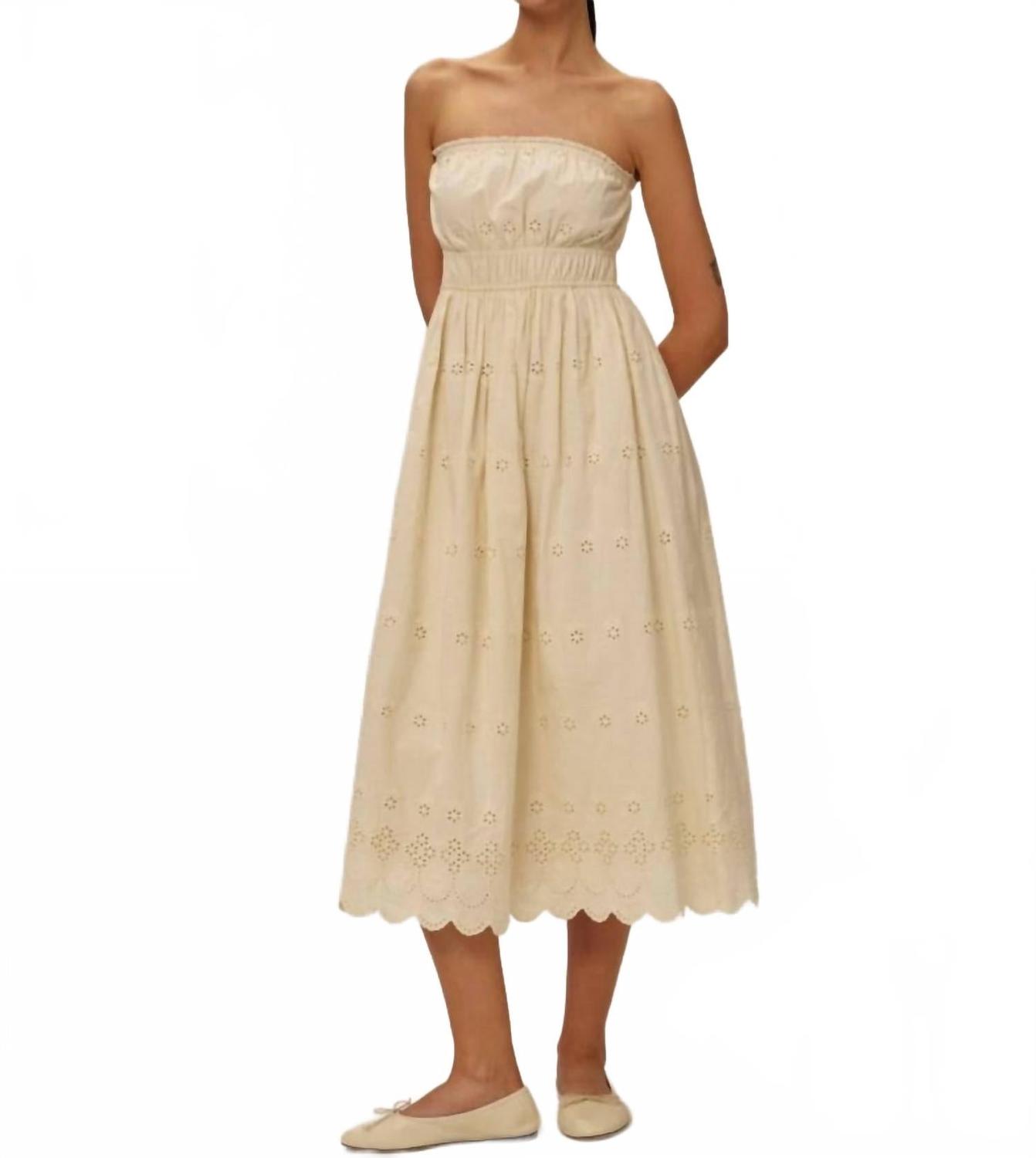 

Платье Bea Midi бежевое Elodie