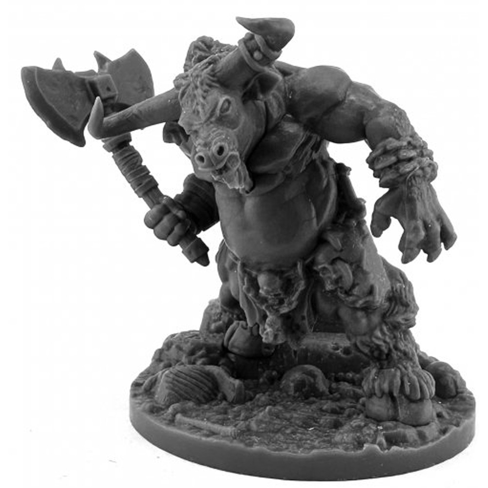 

Миниатюра Reaper Bones Black: Minotaur