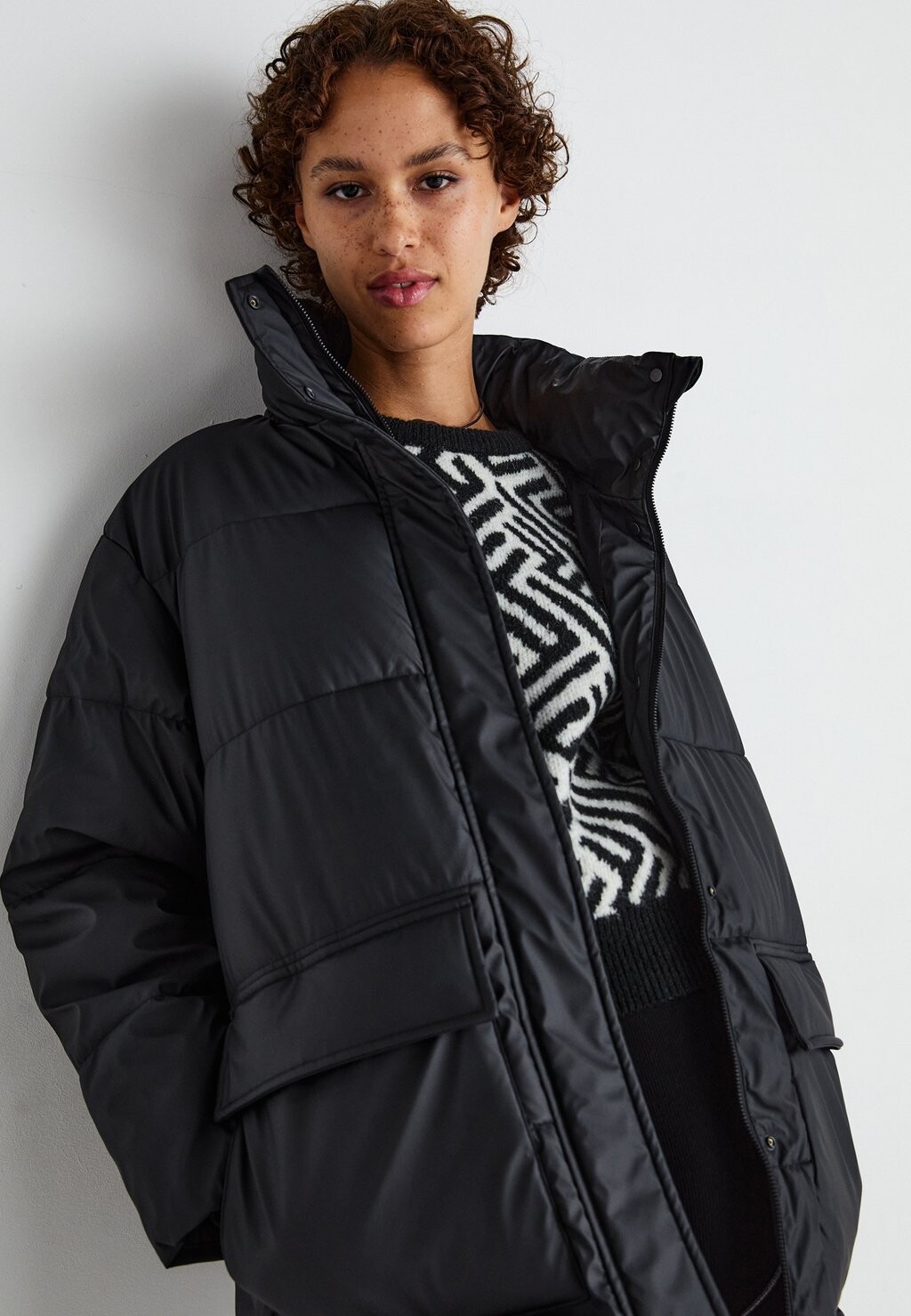 

Зимняя куртка SLFRAGNA PADDED JACKET Selected Femme, черный