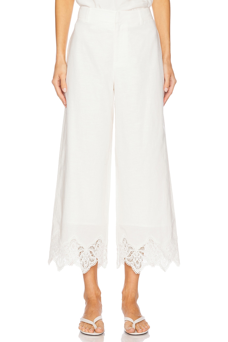 

Брюки с высокой талией Cassia Cami Nyc, macadamia