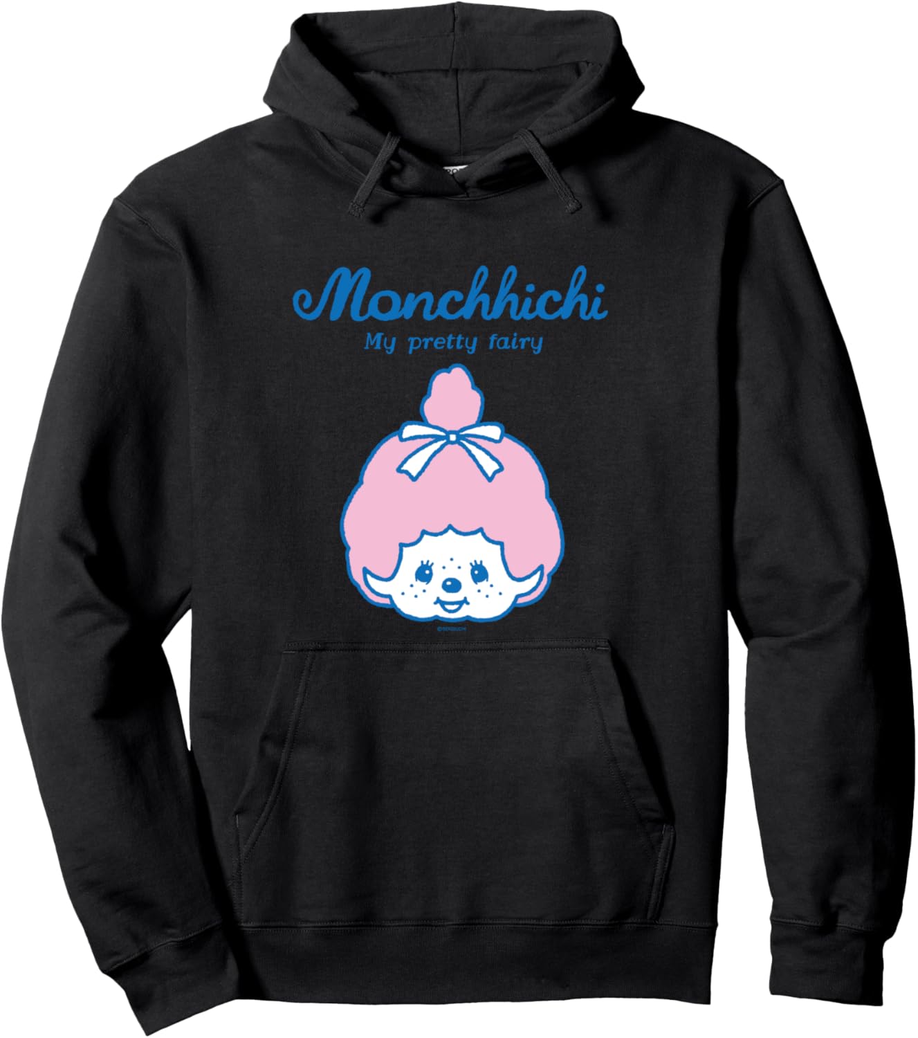 

Худи с графическим принтом Monchitch Monchhichi, черный