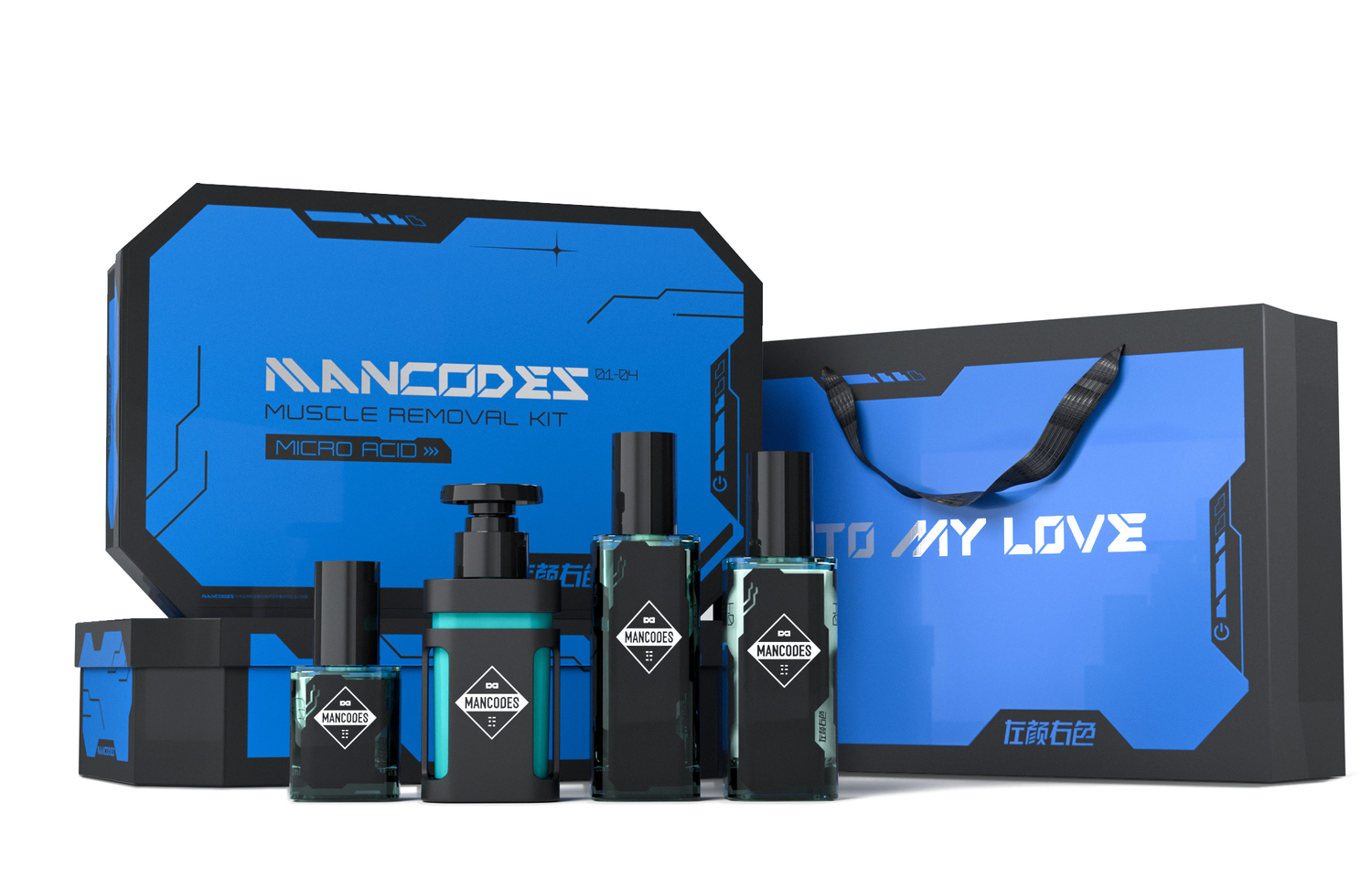 Наборы для ухода за кожей для мужчин MANCOES, Skincare 5-piece set [Sweet Crit] — фото 3