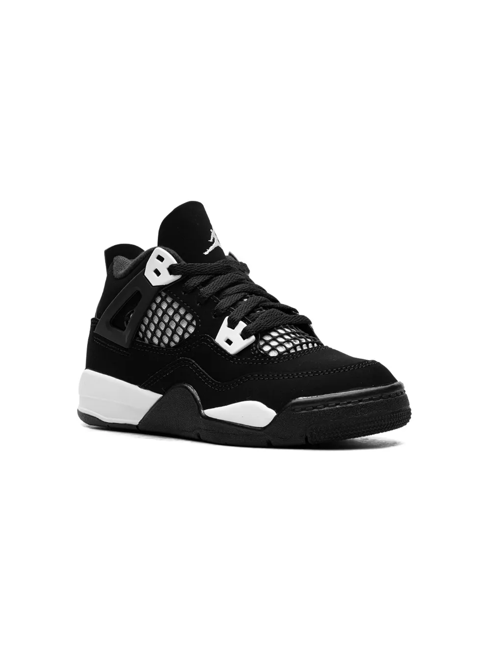 

Кроссовки Air Jordan 4 Retro White Thunder Jordan Kids, черный