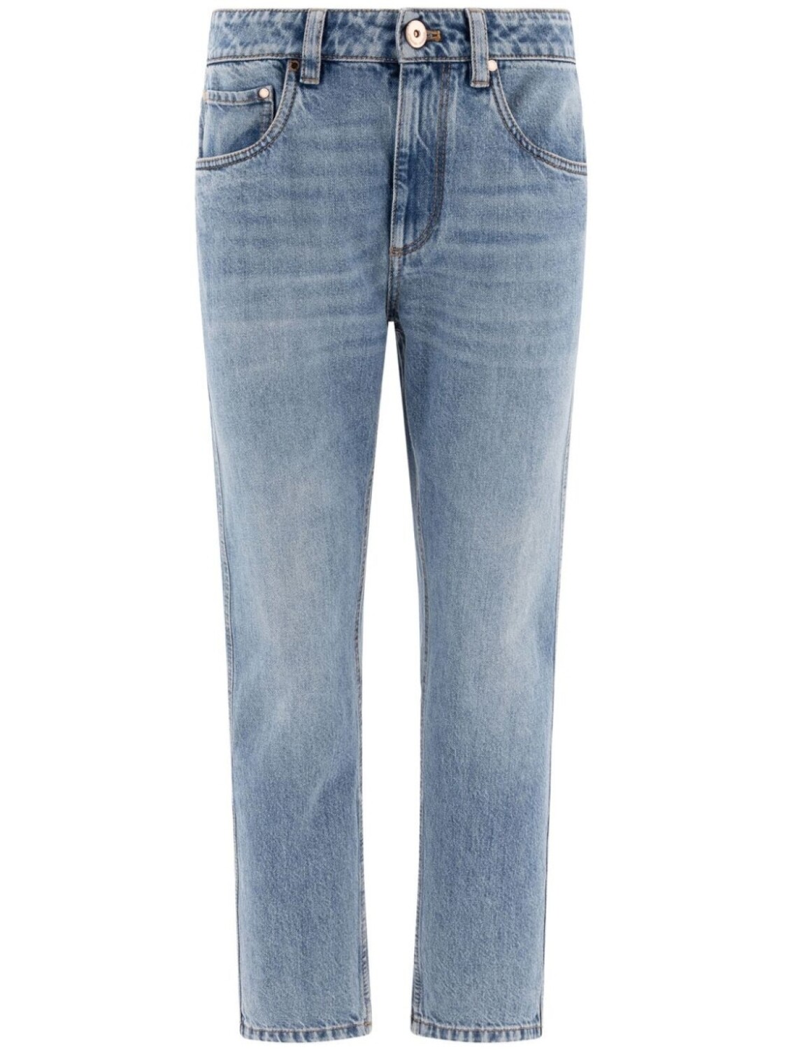 

Brunello Cucinelli зауженные джинсы, синий