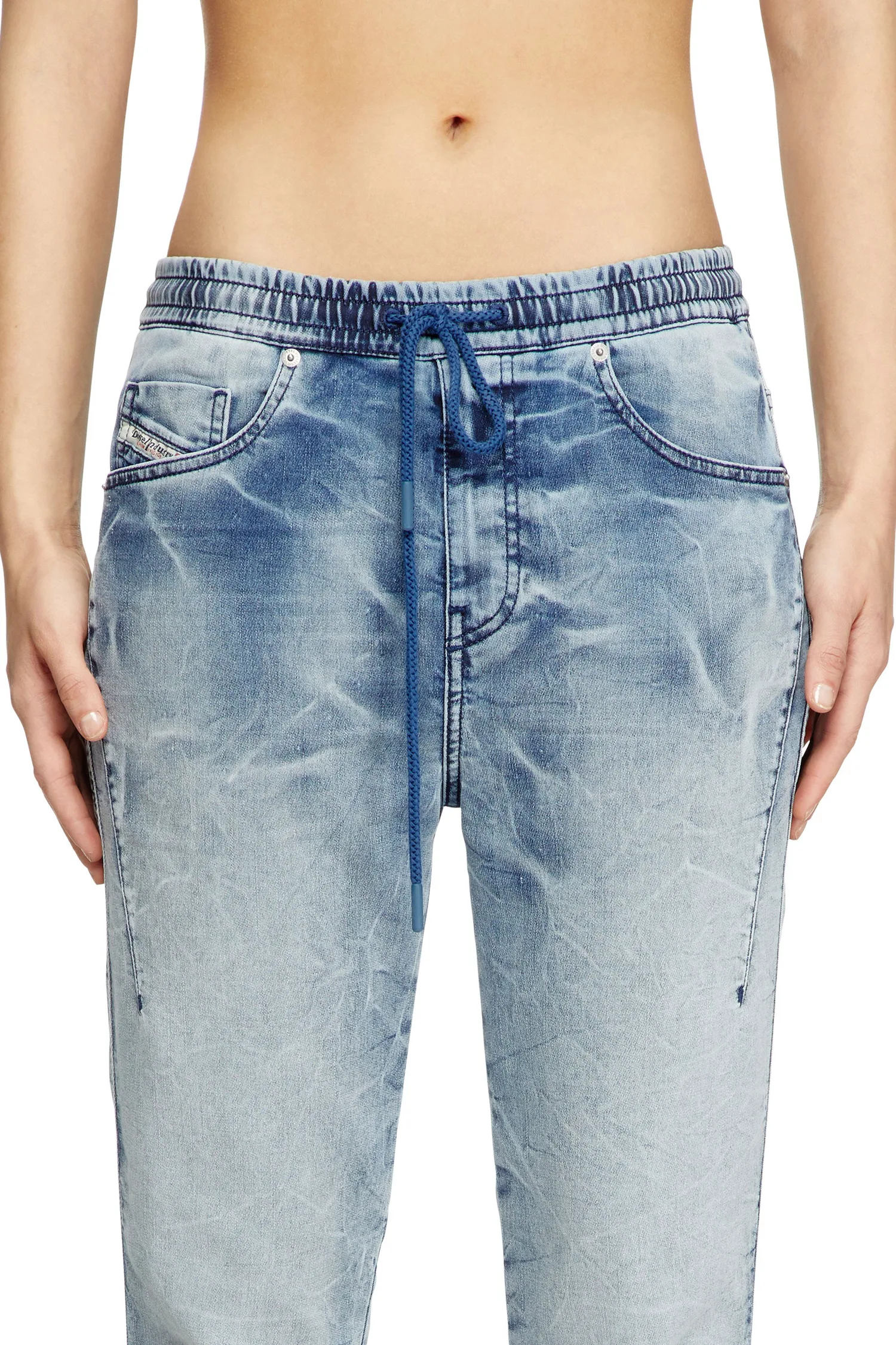 Женские джинсовые брюки Jog Jeans 2041 D-FAYZA JOGG Diesel, blue — фото 3