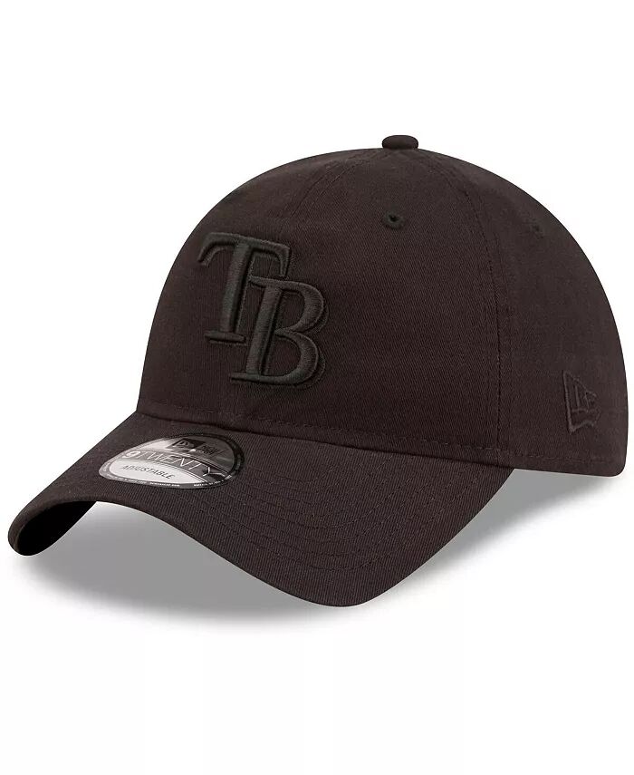 

Мужская регулируемая кепка Tampa Bay Rays Black on Black Core Classic 2.0 9TWENTY New Era, черный