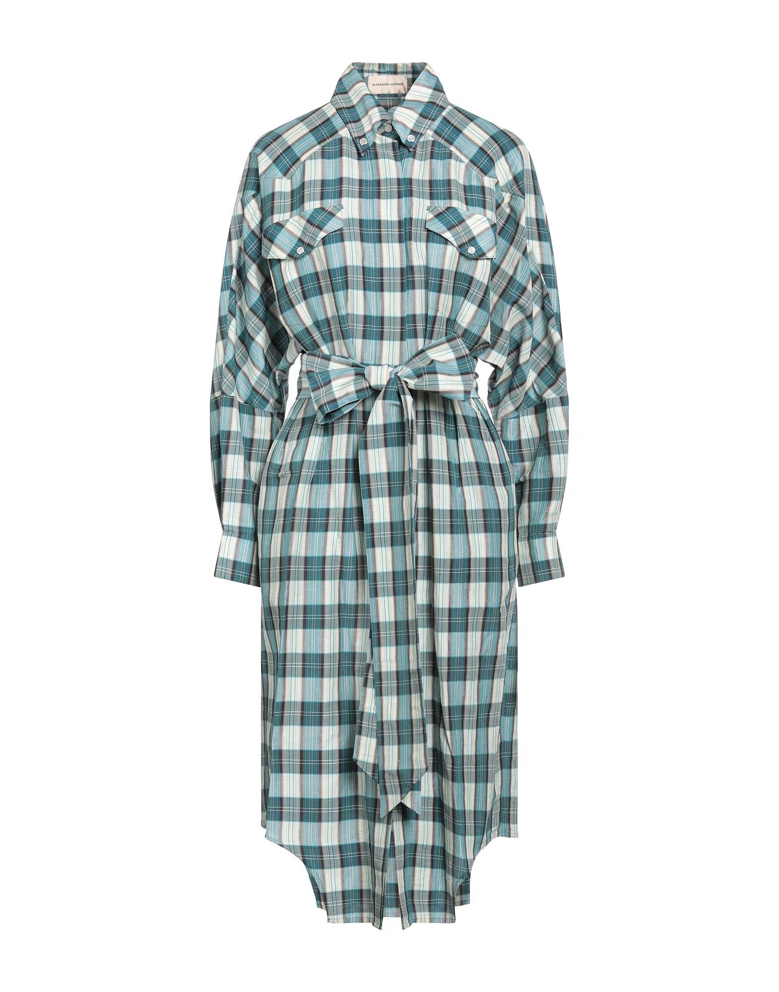 

Платье миди Alexandre Vauthier, голубой