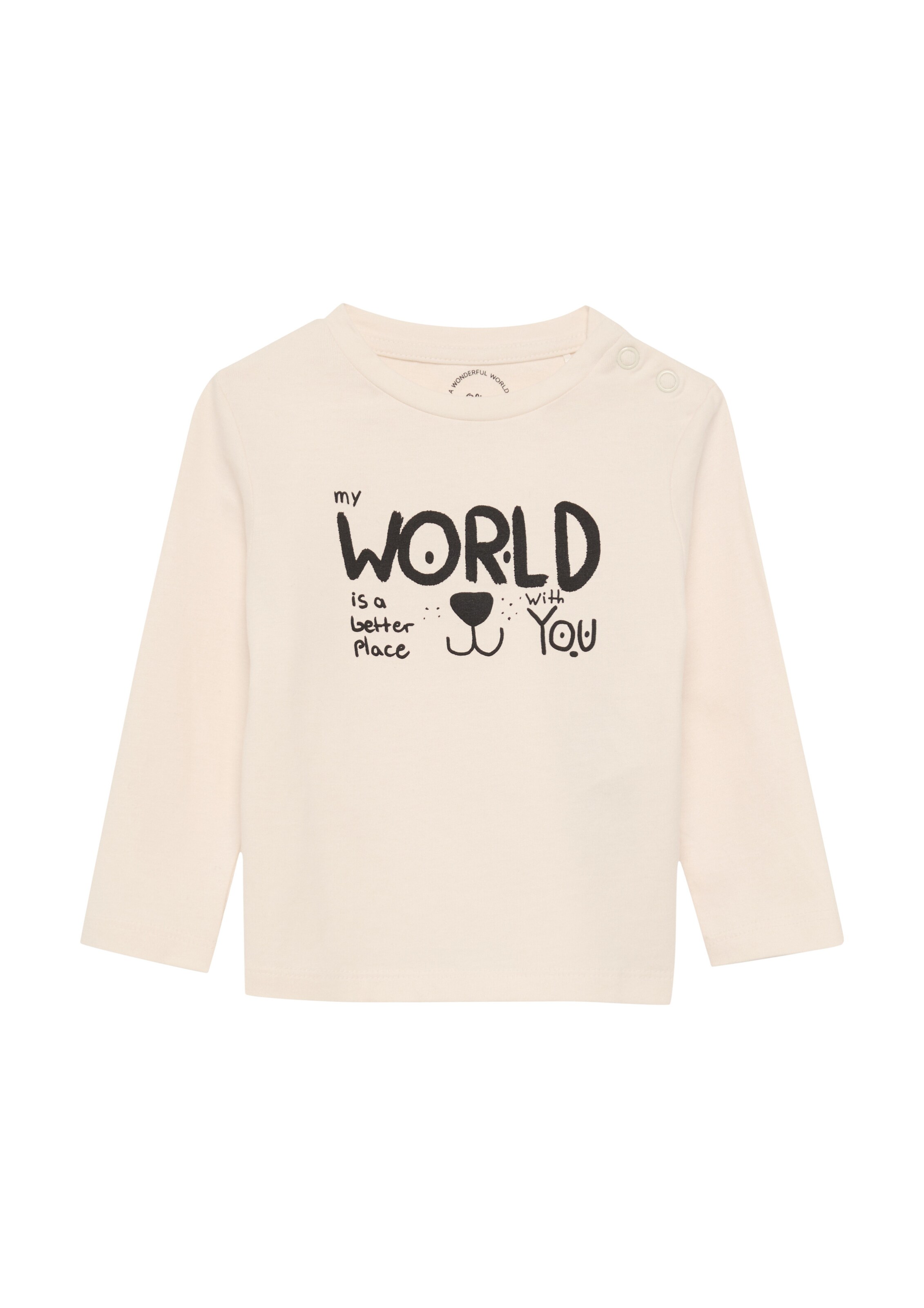 

s.Oliver Лонгслив в бежевом цвете