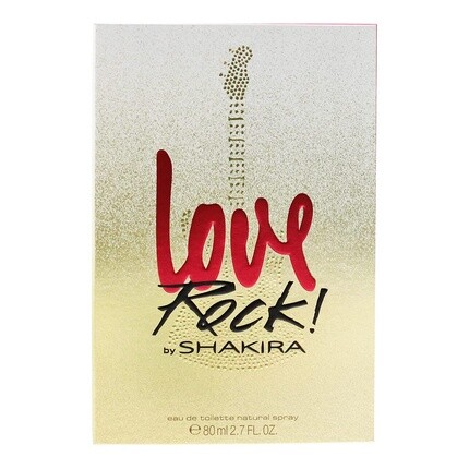 Женская туалетная вода Shakira Love Rock! Eau de Toilette 80ml — фото 2