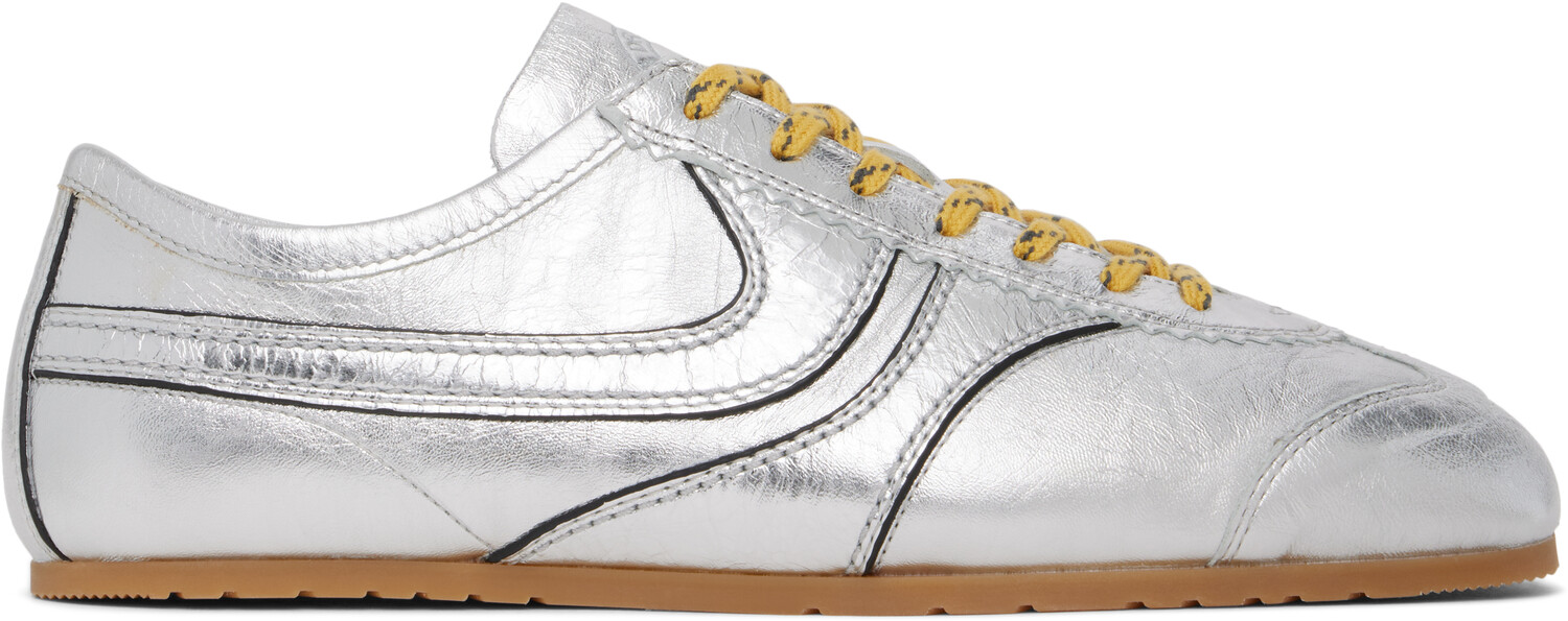 

Металлические кроссовки Dries Van Noten, Silver