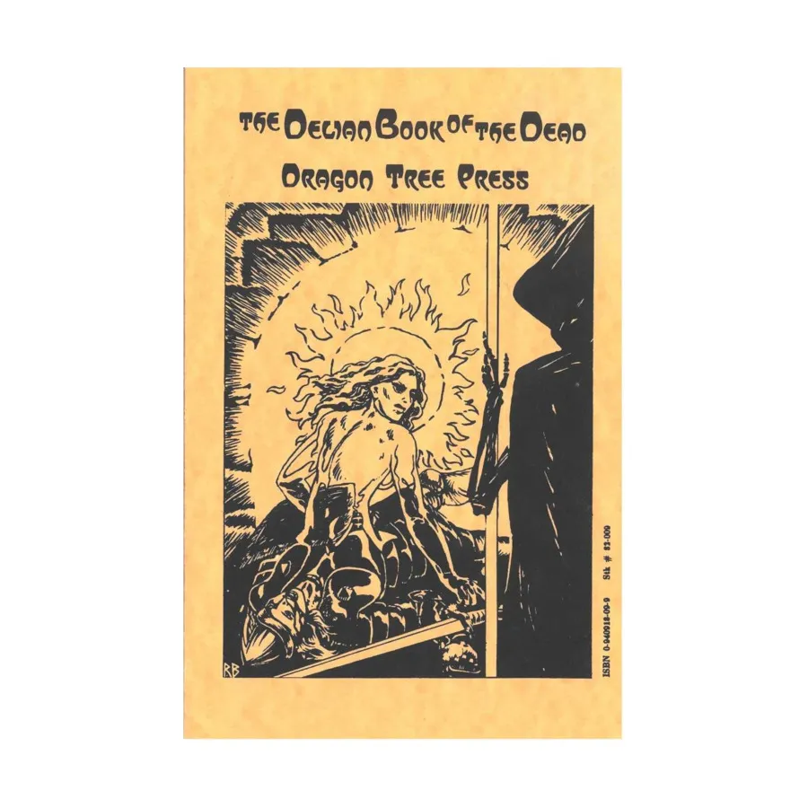 

Delian Book of the Dead (1st Edition), Fantasy Supplements (Dragon Tree Press), мягкая обложка