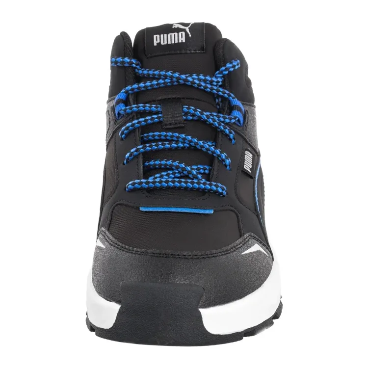 PUMA Детские кроссовки для бега mid top черно-синие с амортизацией, дышащие, легкие и устойчивые к истиранию — фото 4