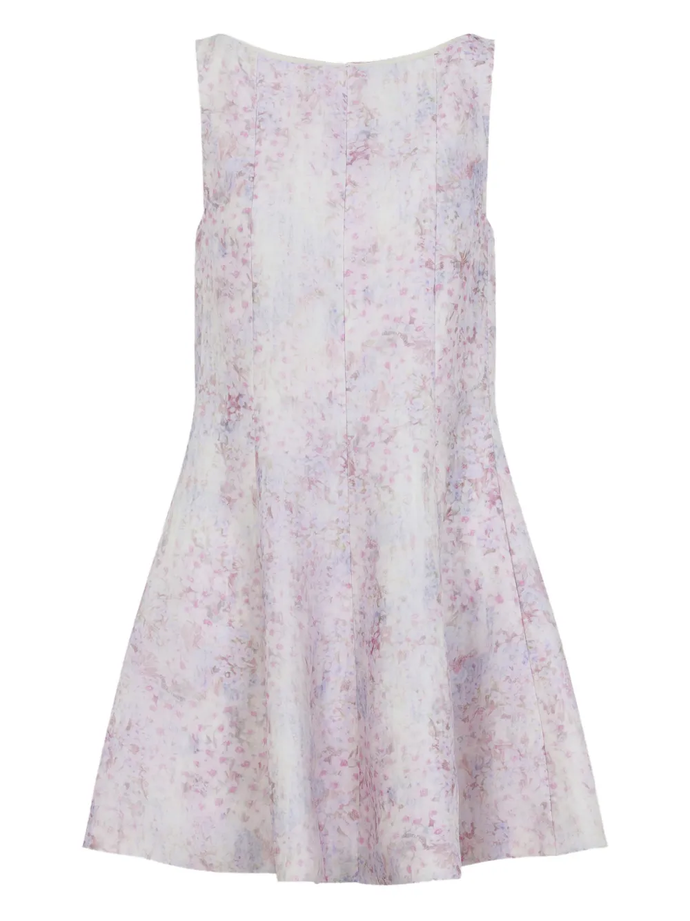 

Сарафан миди с цветочным принтом Alberta Ferretti, фиолетовый