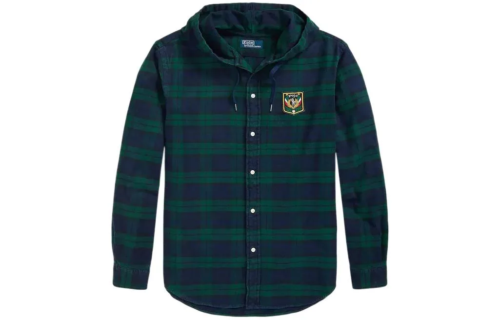 Polo Ralph Lauren Рубашка мужская зеленая