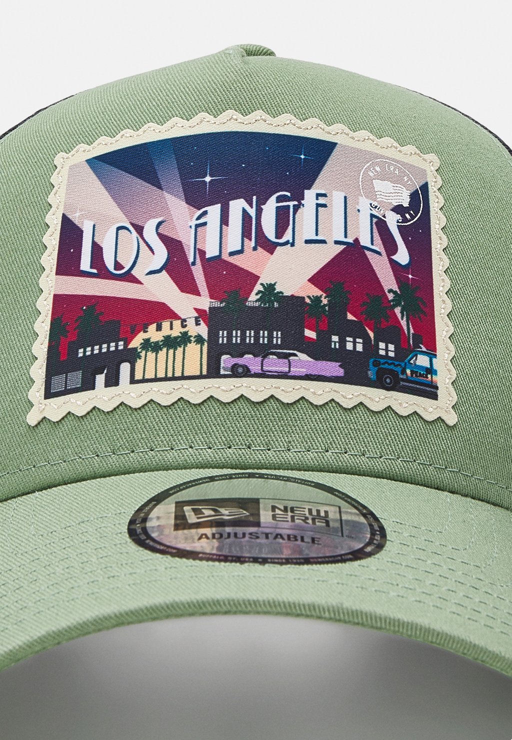 

Бейсболка POSTCARD TRUCKER UNISEX New Era, цвет green