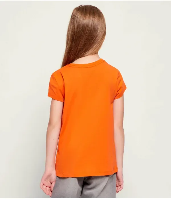 Футболка regular fit Polo Ralph Lauren, оранжевый — фото 3