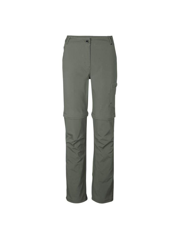 

Брюки с застежкой-молнией, короткие, водоотталкивающие, светло-оливкового цвета Killtec