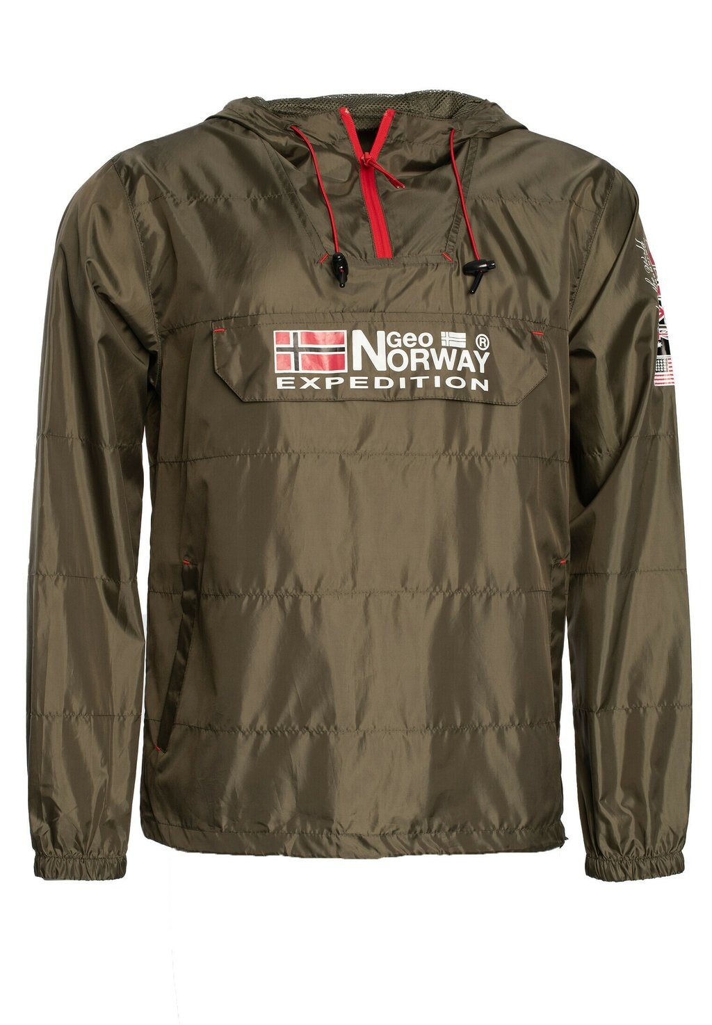 

Ветровка ANORAK BOOGEE Geo Norway, цвет khaki