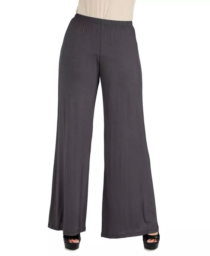 

Женские брюки палаццо 24seven Comfort Apparel, серый