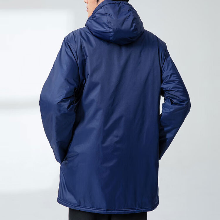 Утепленная куртка Adidas Core18 Std, синий — фото 4