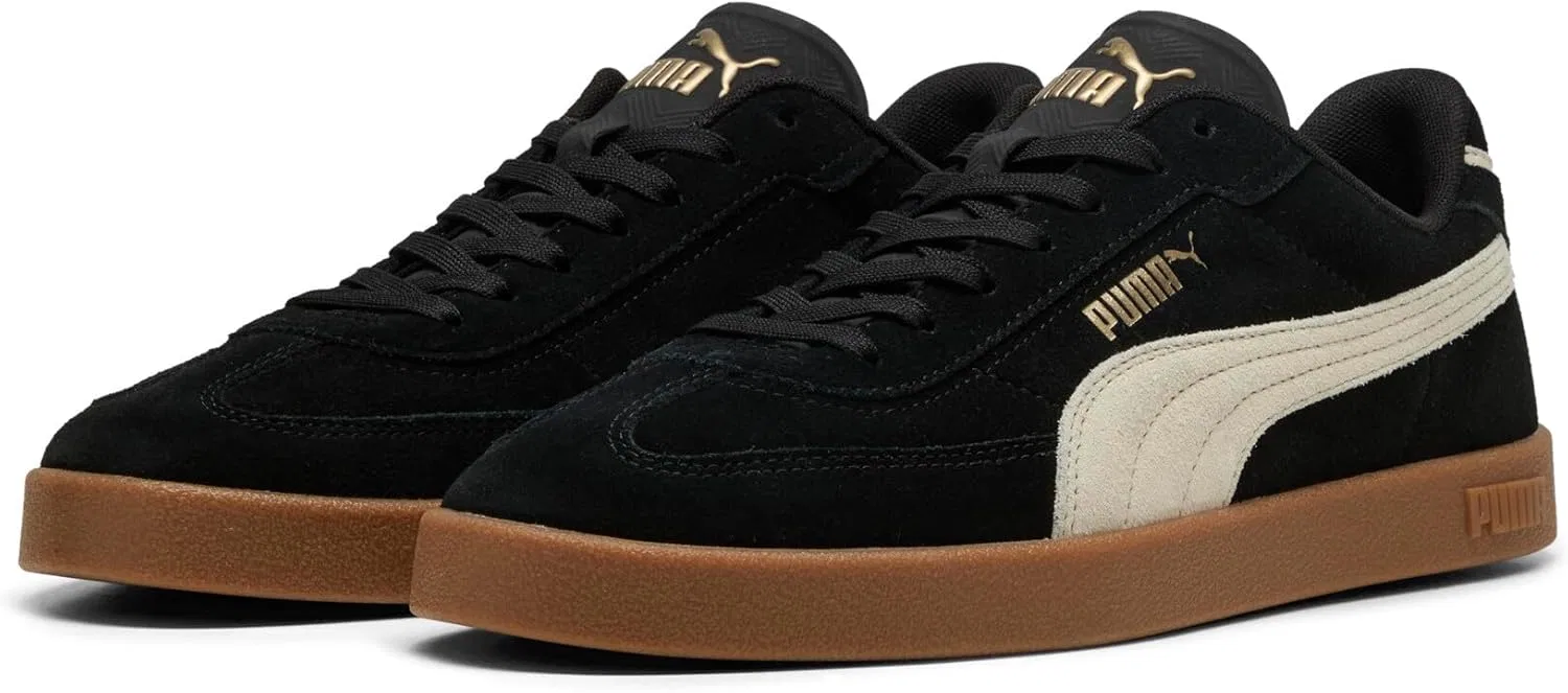 Кроссовки Puma унисекс PUMA Club II Era из замши, Puma Black Alpine Snow Gum — фото 2