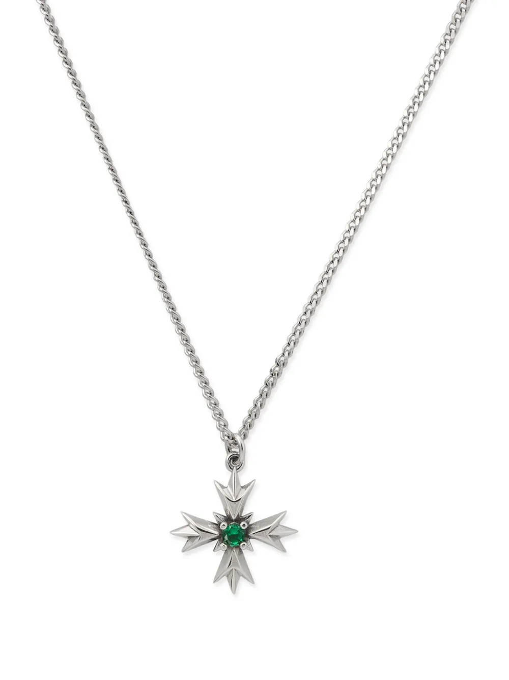 

Ожерелье Crest Crystal Emanuele Bicocchi, серебяный