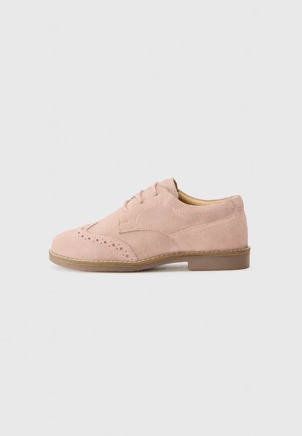 Элегантные кожаные ботинки на шнуровке Friboo, Pink
