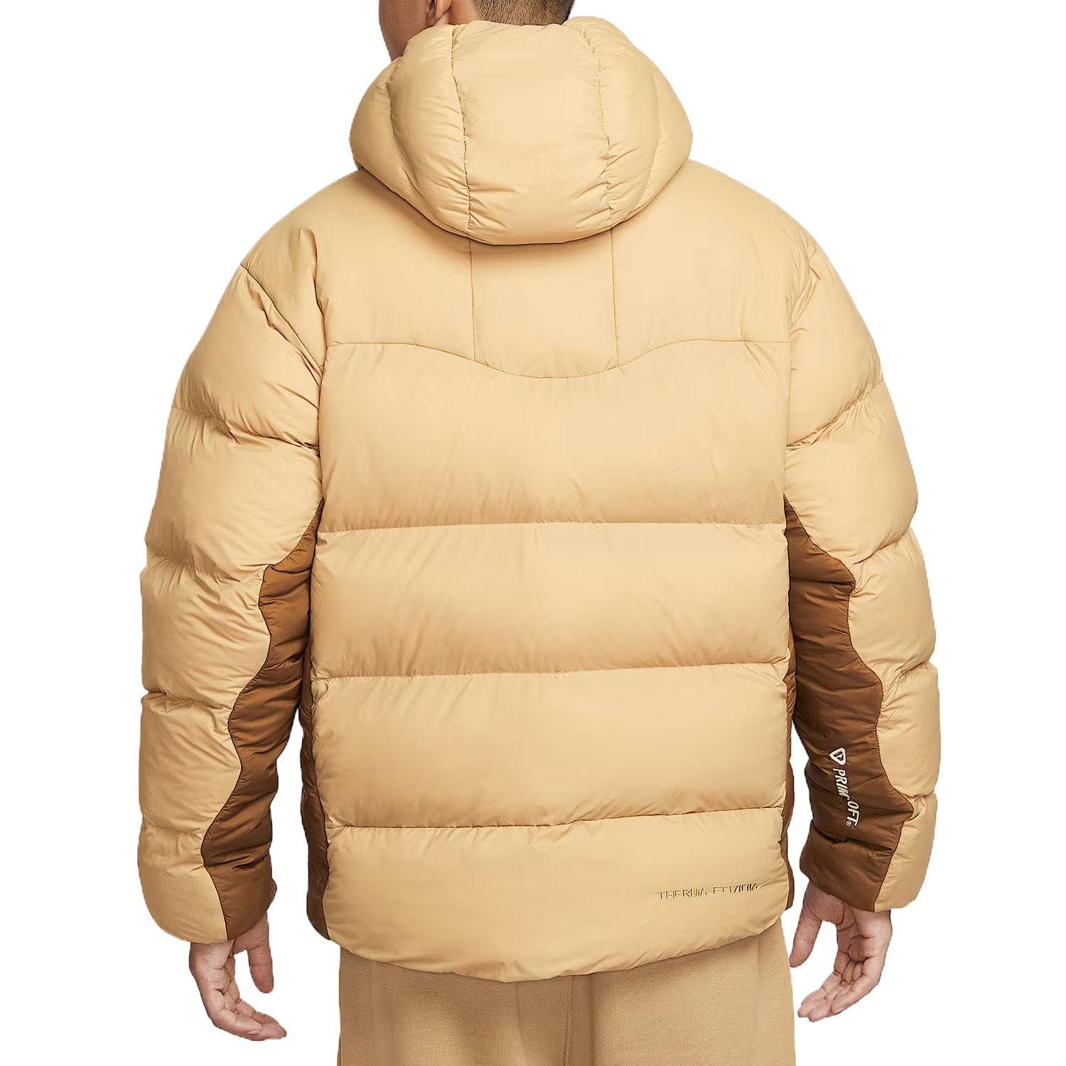 Куртка-пуховик ACG 'Lunar Lake' PrimaLoft Therma FIT мужская Nike, коричневый/светлый хаки/белый — фото 3