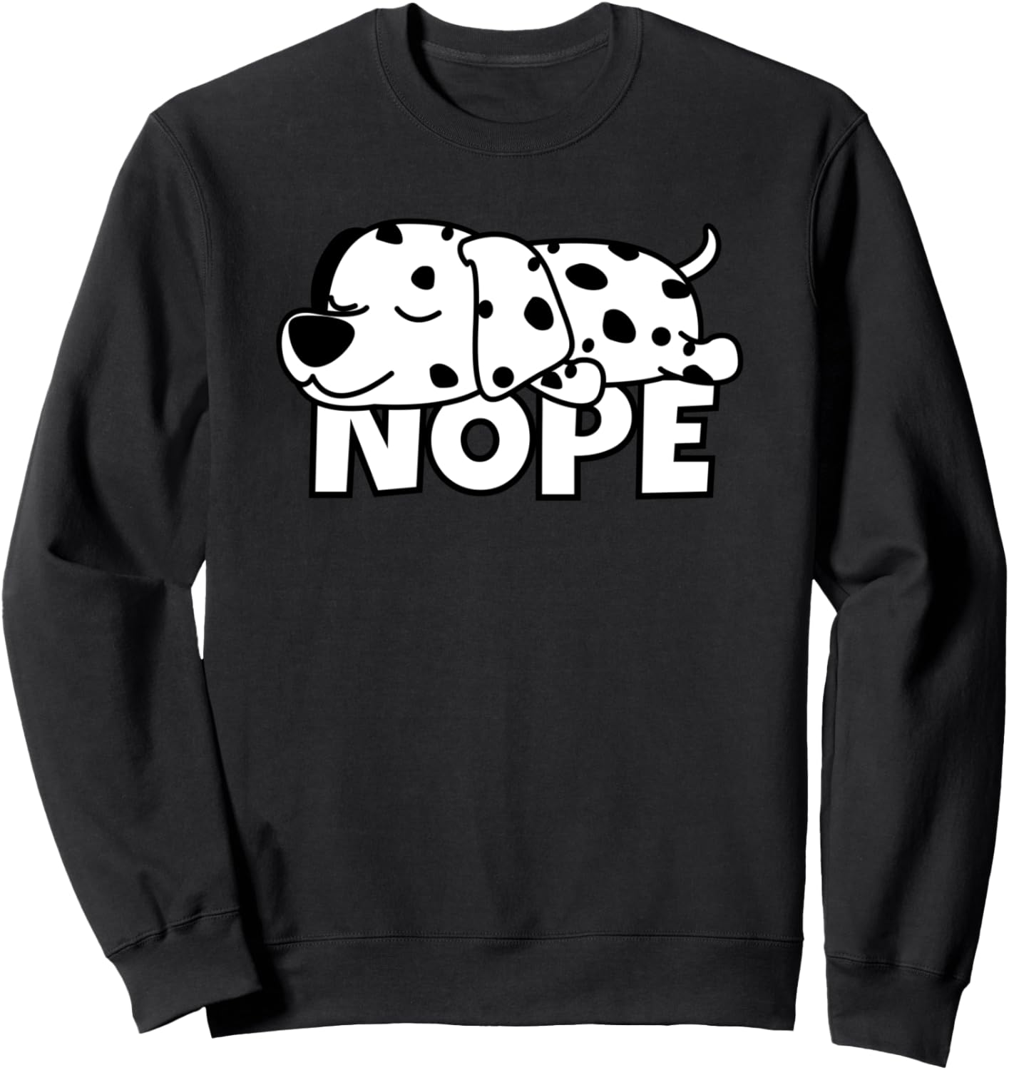 

Ленивый далматин, милая собачка, нет, толстовка с далматином Funny Laziness Shirts & Gifts For Animal Lovers, черный