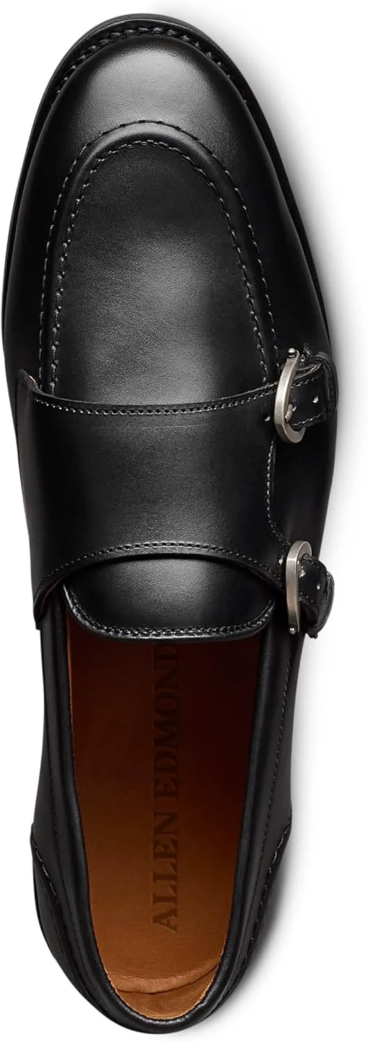 Мужские туфли лоферы Allen Edmonds Randolph с отделкой под пенни, черный — фото 4