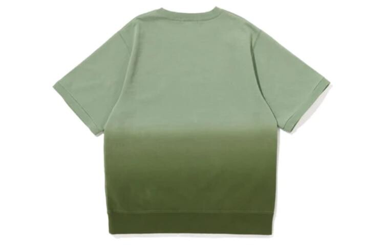 BAPE College Gradation S/S Толстовка с круглым вырезом A Bathing Ape, зеленый — фото 2