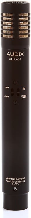 

Конденсаторный микрофон Audix ADX51 Small Diaphragm Condenser Microphone