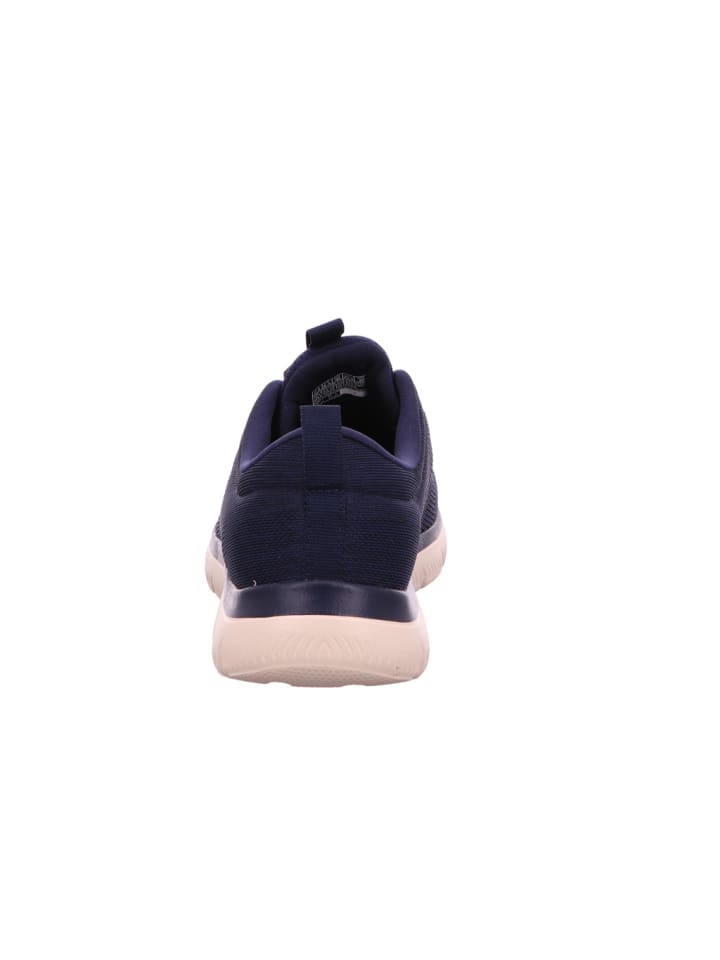 Skechers синие спортивные кроссовки — фото 4