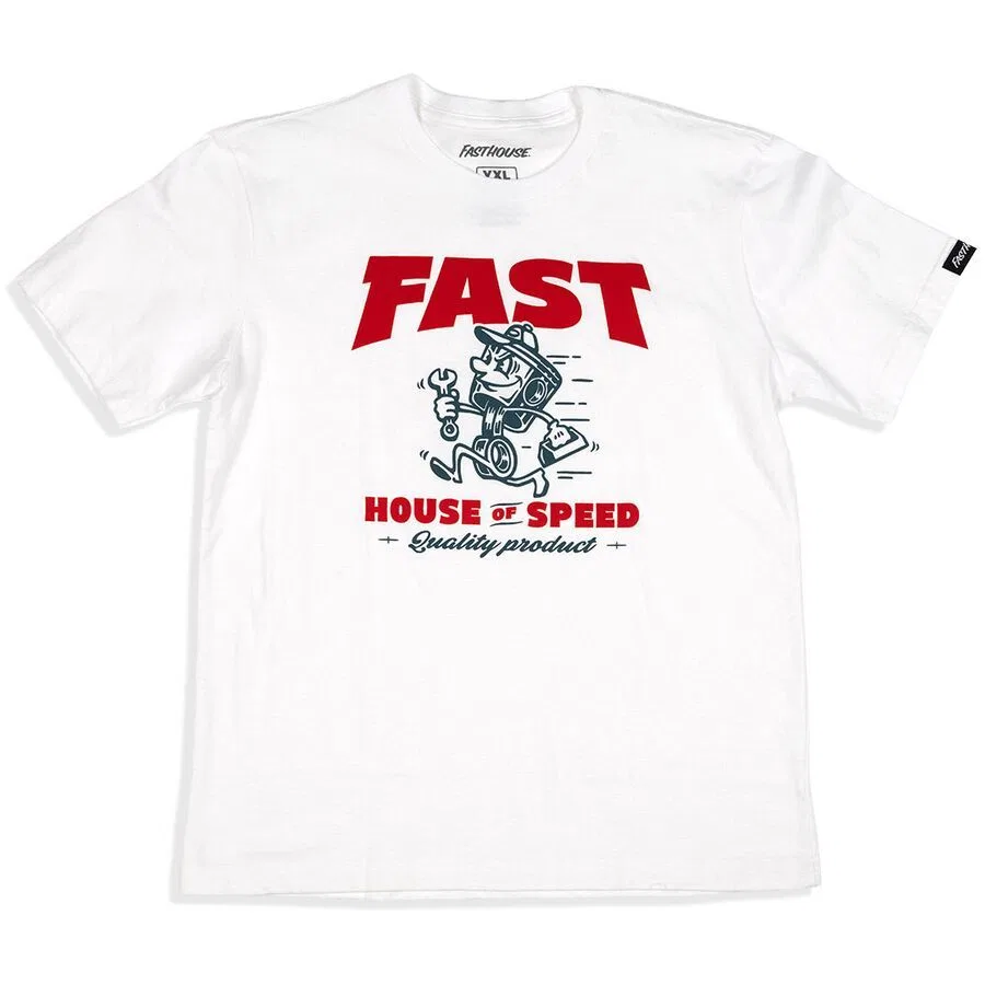 Футболка для юных бегунов Fasthouse, White