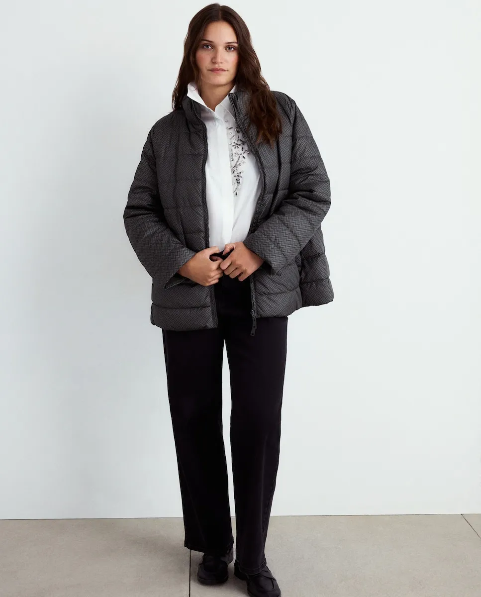 

Женский короткий двусторонний пуховик Couchel, зеленый