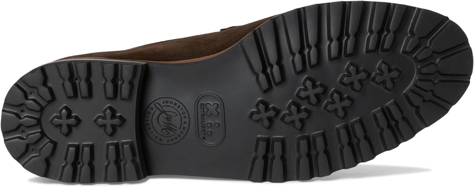 Лоферы Johnston & Murphy Collection Men's Baldwin Lug Bit, Brown Waxed English Suede — фото 3