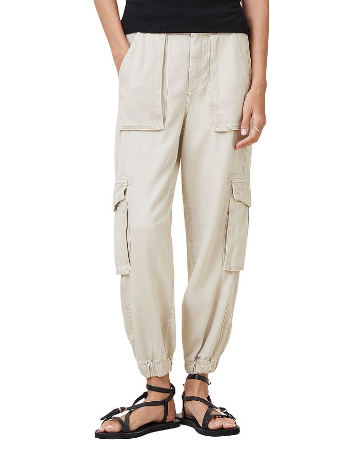 

Фредa Узкие Брюки ALLSAINTS, белый