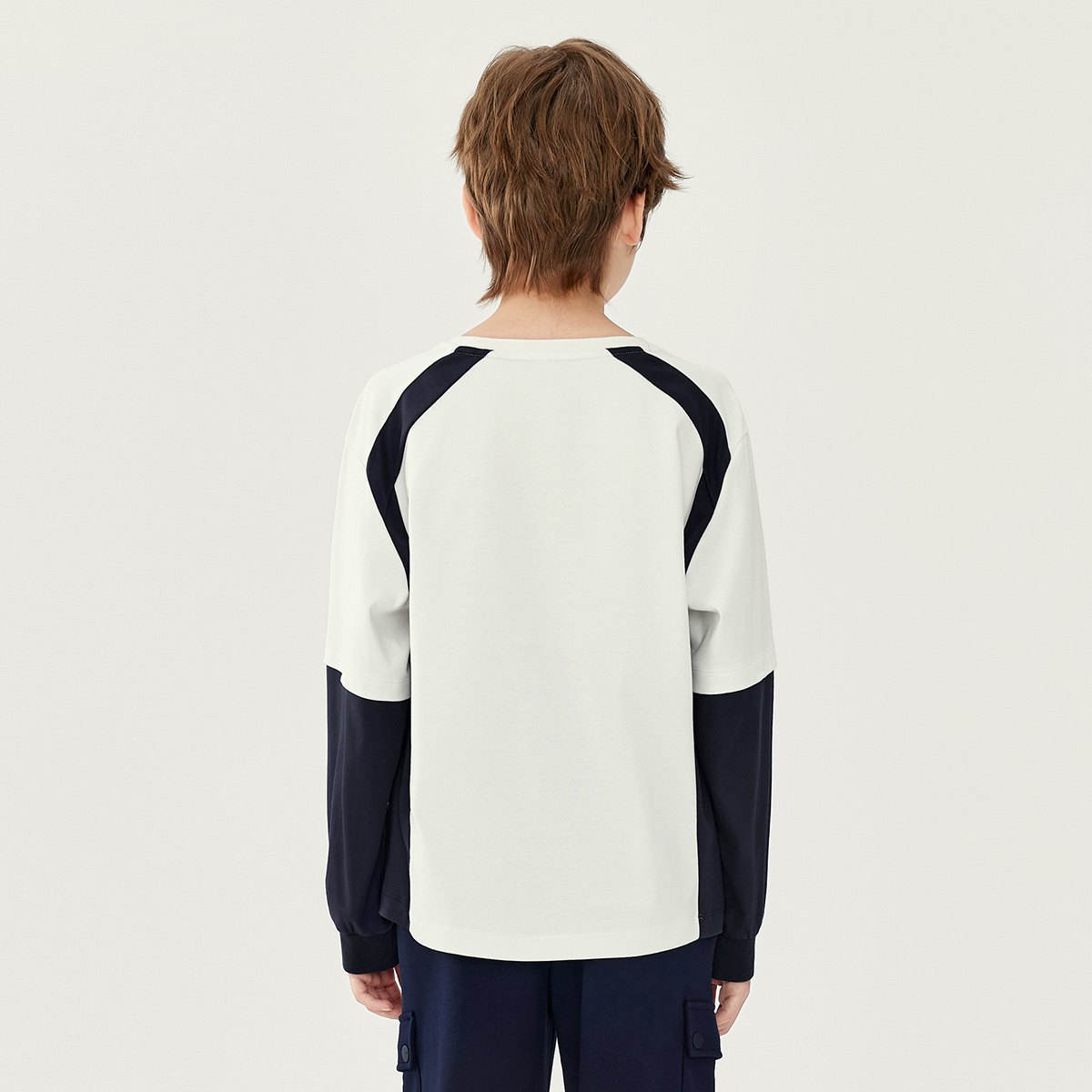 Футболка для младших школьников FILA KIDS, белый — фото 4