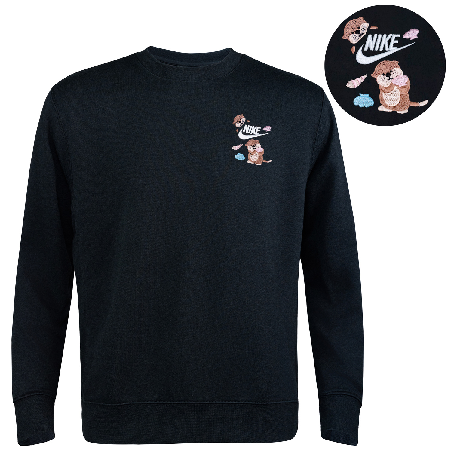 

Nike Свитшот унисекс черный