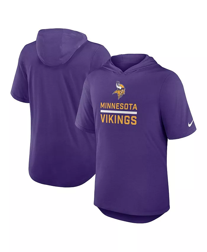 

Мужская фиолетовая толстовка-футболка Minnesota Vikings Lockup Tri-Blend Nike