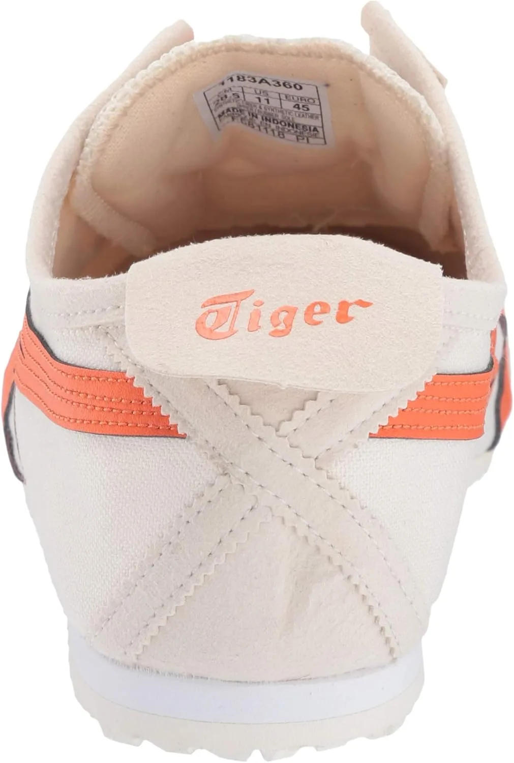Спортивные кроссовки на шнуровке Onitsuka Tiger Unisex Adult Mexico 66 Vulc Su Asics, оранжевый — фото 3