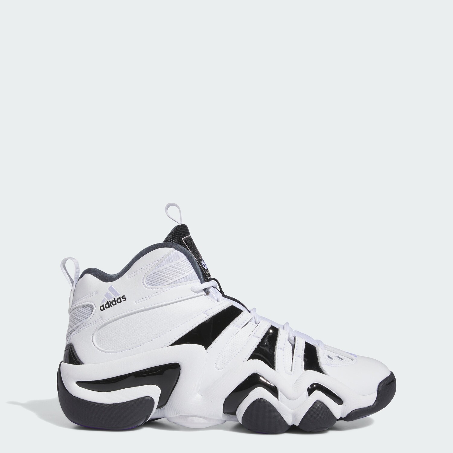 

Мужские кроссовки adidas Crazy 8, цвет Cloud White / Core Black / Collegiate Pu