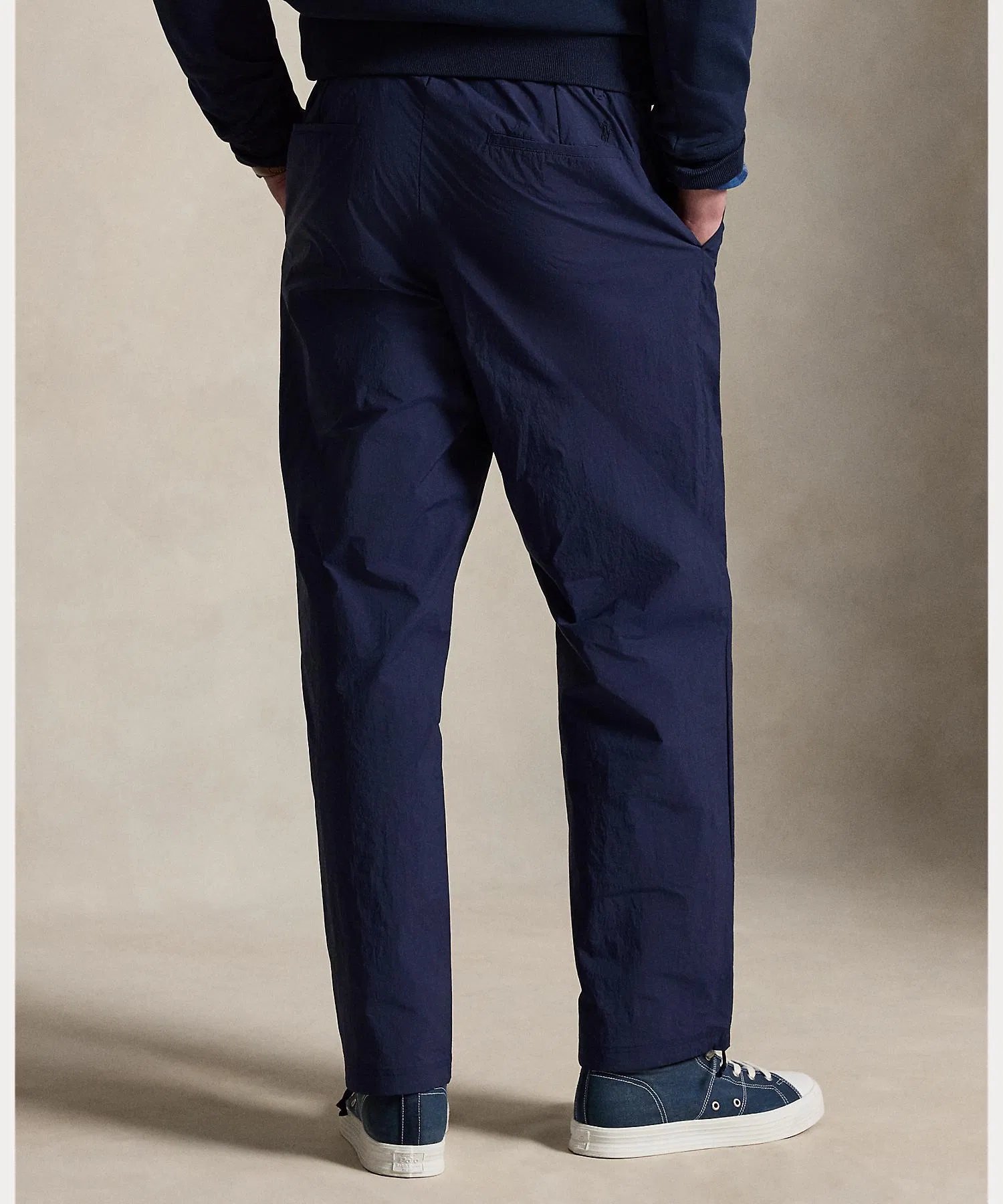 Мужские повседневные брюки Polo Ralph Lauren Prepster тёмно-синие — фото 4