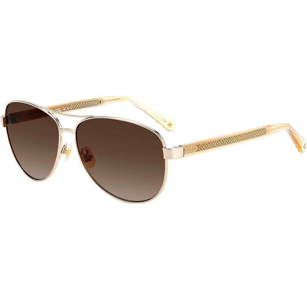 

Женские солнцезащитные очки-авиаторы Kate Spade KS Fara/S J5G LA, золотой